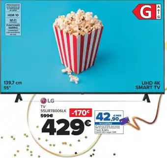 Carrefour TV 55UR78006LK oferta