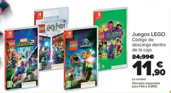 Carrefour Juegos LEGO oferta