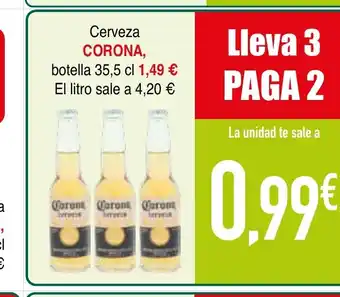 Minymas Cerveza CORONA oferta