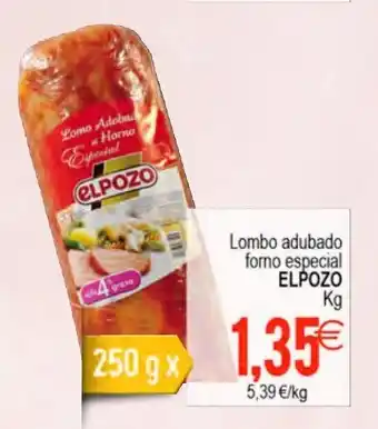 Plenus Supermercados Elpozo Lombo adubado forno especial kg oferta