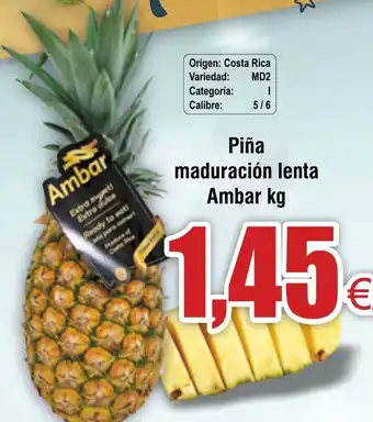 FROIZ Piña maduración lenta Ambar kg oferta