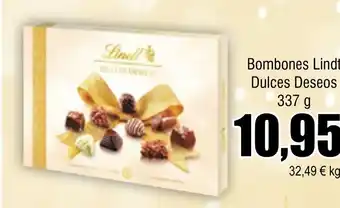 FROIZ Bombones Lindt Dulces Deseos 337 g oferta