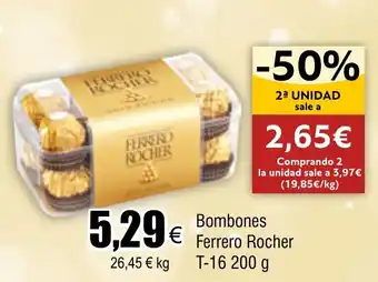 FROIZ Bombones Ferrero Rocher T-16 200 g oferta