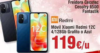 FROIZ Móvil Xiaomi Redmi 12C 4/128Gb Grafito o Azul oferta