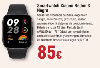 FROIZ Smartwatch Xiaomi Redmi 3 Negro oferta
