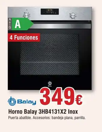 FROIZ Horno Balay 3HB4131X2 Inox oferta
