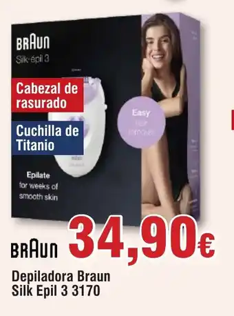 FROIZ Depiladora Braun Silk Epil 3 3170 oferta
