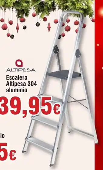 FROIZ Escalera Altipesa 304 aluminio oferta