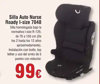 FROIZ Silla Auto Nurse Roady I-size 7048 oferta