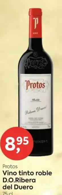 Suma Supermercados Vino tinto roble D.O.Ribera del Duero 75 cl. oferta