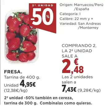Supercor FRESA. Tarrina de 400 g. oferta