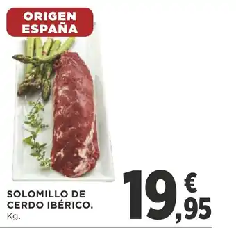 Supercor SOLOMILLO DE CERDO IBÉRICO. oferta
