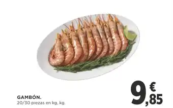 Supercor GAMBÓN. 20/30 piezas en kg, kg. oferta