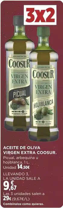 Supercor ACEITE DE OLIVA VIRGEN EXTRA COOSUR. oferta