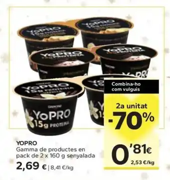 Caprabo YOPRO oferta