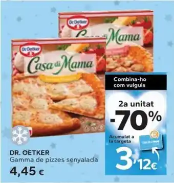 Caprabo DR. OETKER oferta