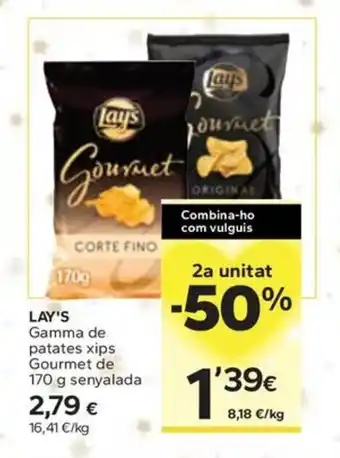 Caprabo Lay's oferta