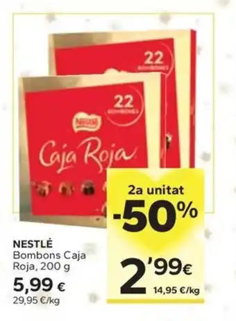 Caprabo NESTLÉ oferta