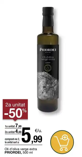 BonpreuEsclat Oli d'oliva verge extra PRIORDEI, 500 ml oferta