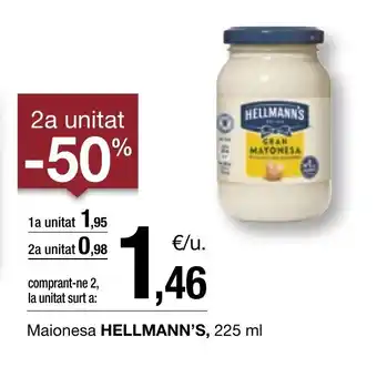 BonpreuEsclat Maionesa HELLMANN'S, 225 ml oferta