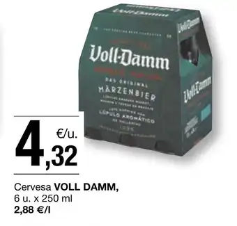 BonpreuEsclat Cervesa VOLL DAMM, oferta