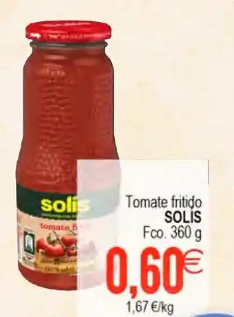Plenus Supermercados Solis Tomate fritido 360g oferta
