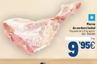 Makro Pierna de cordero lechal oferta