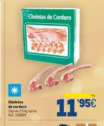 Makro Chuletas de Cordero oferta
