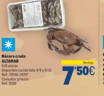 Makro Nécora cruda ALTAMAR oferta