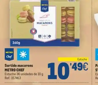 Makro Surtido macarons METRO CHEF oferta