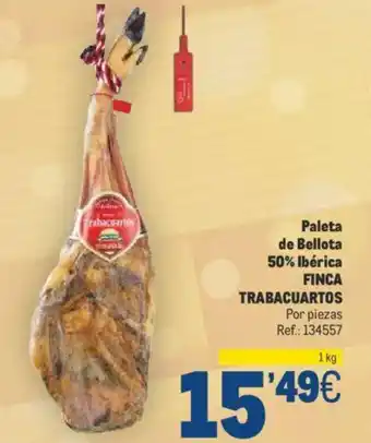 Makro Paleta de Bellota 50% Ibérica FINCA oferta