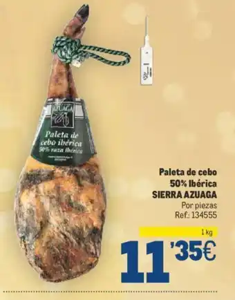 Makro Paleta de cebo ibérica 50% raza ibérica oferta