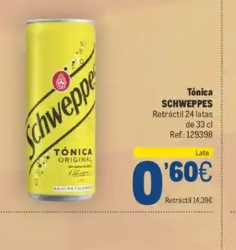 Makro Tónica SCHWEPPES oferta