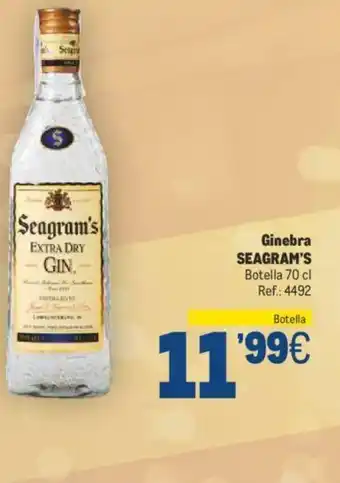 Makro Ginebra SEAGRAM'S oferta