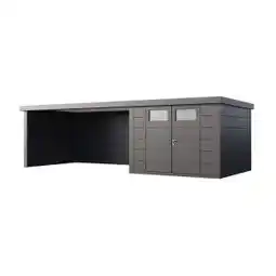 Brico Depôt Caseta de jardin metálica nh9 con apoyo xl | antracita | novo habitat oferta
