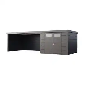 Brico Depôt Caseta de jardin metálica nh9 con apoyo xl | antracita | novo habitat oferta