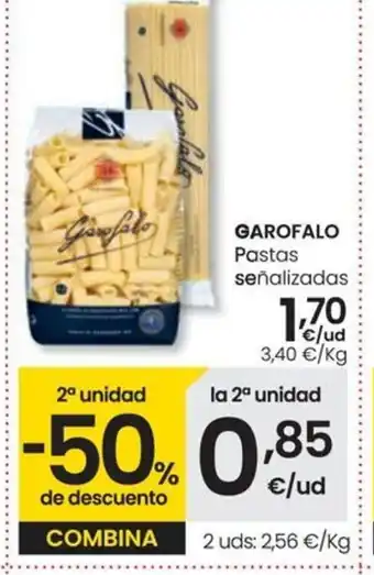 Eroski GAROFALO Pastas señalizadas oferta