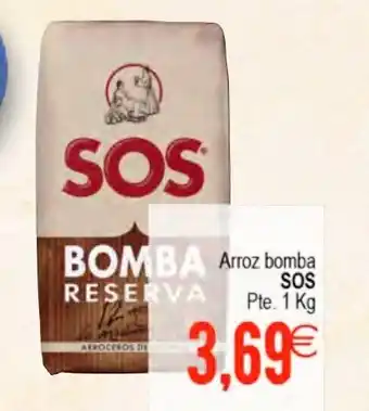 Plenus Supermercados SOS Arroz bomba Pte. 1 Kg oferta