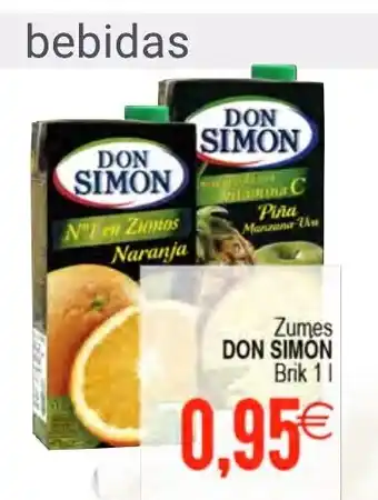 Plenus Supermercados Don Simon Brik Zumes 1 L oferta