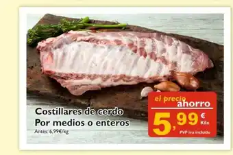 Cash Ecofamilia Costillares De Cerdo Pro Medios O Enteros oferta