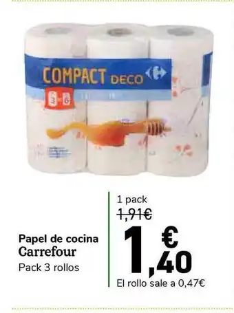 Carrefour Express Papel De Cocina Carrefour oferta