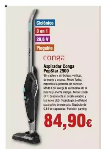 FROIZ Aspirador Conga Popstar 2900 oferta