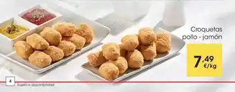 Eroski Croquetas Pollo - Jamón oferta