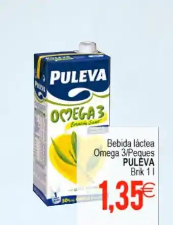 Plenus Supermercados Puleva Bebida láctea Omega 3 Brik 1l oferta