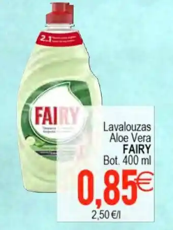 Plenus Supermercados Fairy Lavalouzas Aloe Vera 400ml oferta