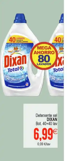 Plenus Supermercados Dixan Detergente xel oferta
