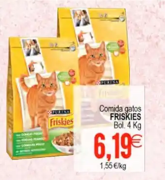 Plenus Supermercados Frieskies Comida gatos 4kg oferta