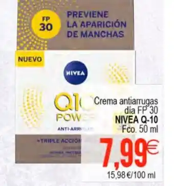 Plenus Supermercados NIvea Q-10 Crema antiarrugas oferta
