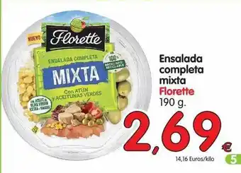 Alimerka Ensalada Completa Mixta Florette 190g oferta