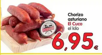 Alimerka Chorizo Asturiano El Cuco oferta